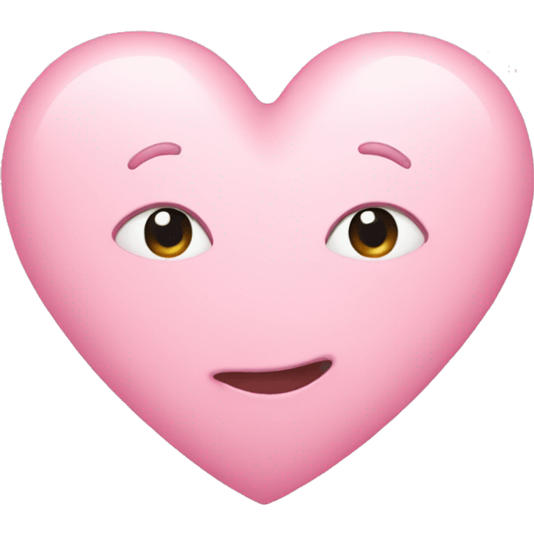 Light pink Heart  emoji