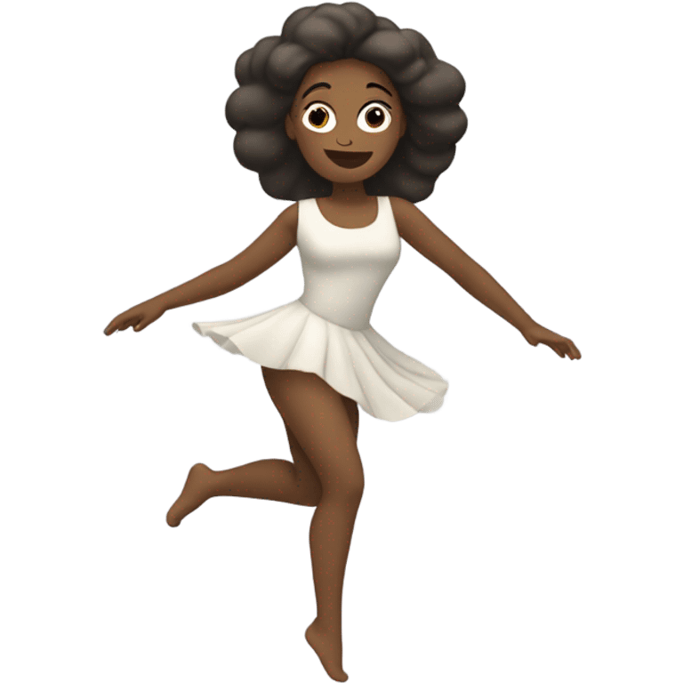 Femme fâchée qui danse  emoji