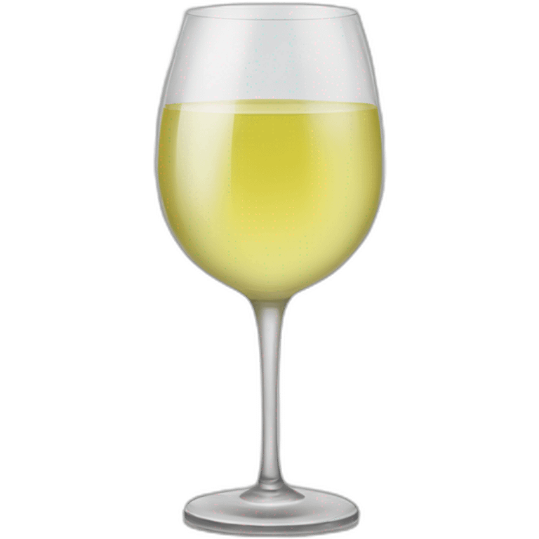 white wine in glass emoji