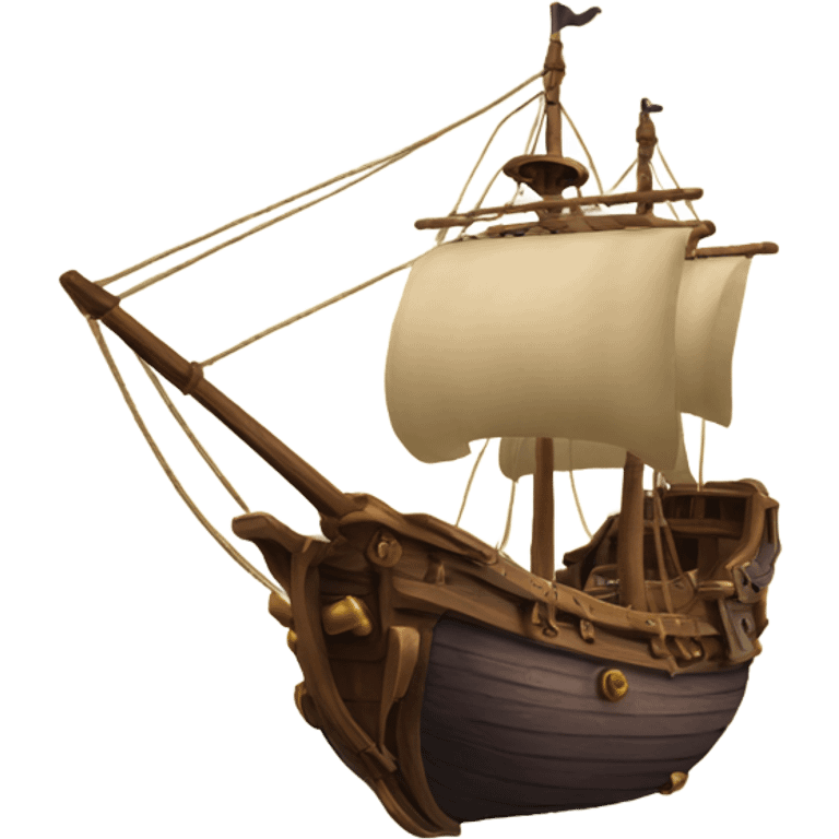 Ship from "Treasure Planet" emoji