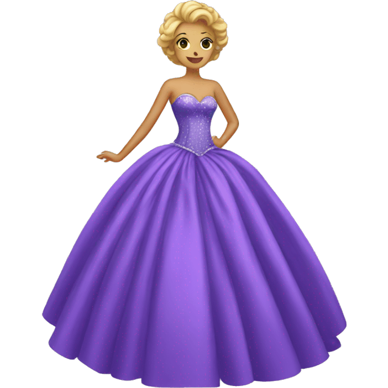 ballgown emoji