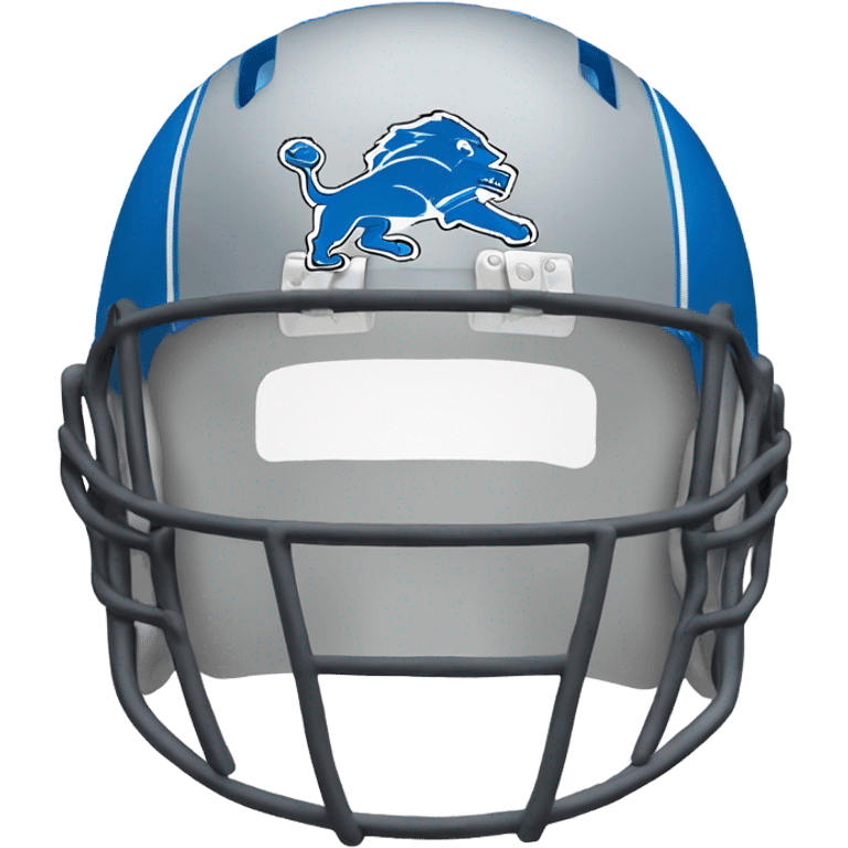 Detroit Lions helmet  emoji