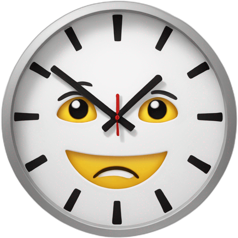 24 HOURS WALL CLOCK emoji