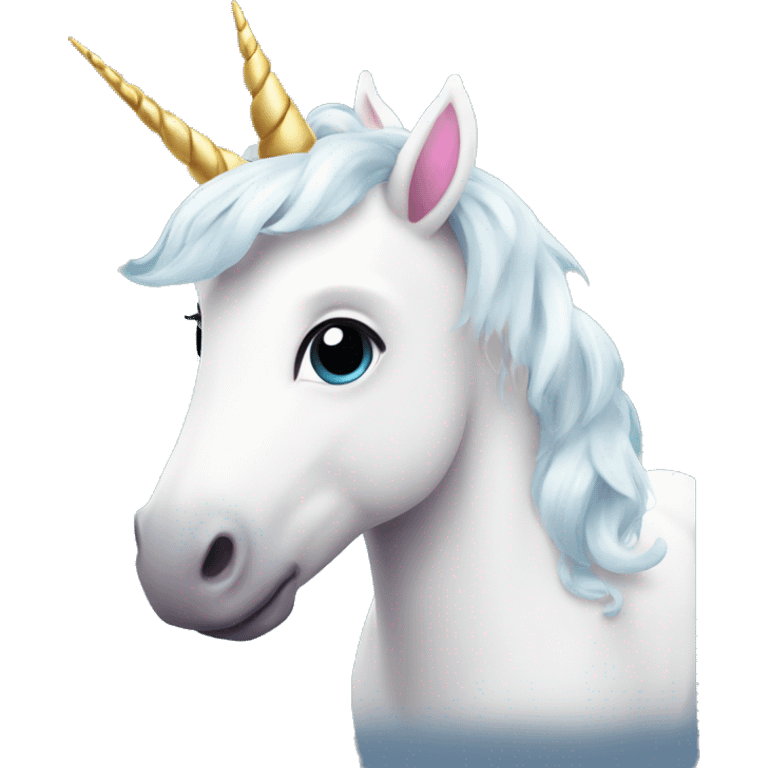 very cute unicorn  emoji