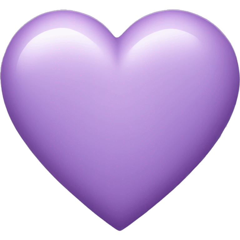 light Purple Heart emoji