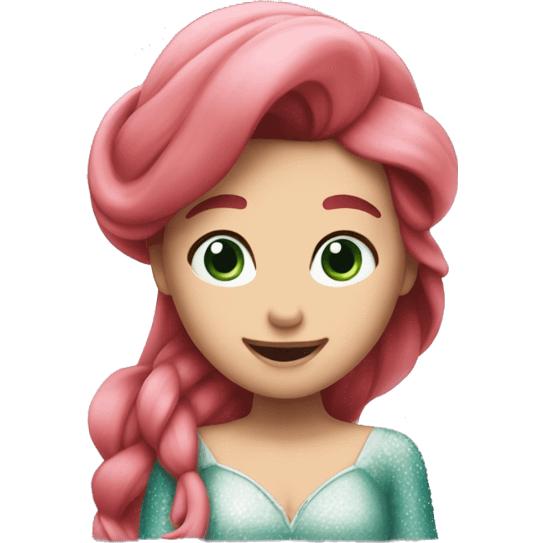 Ariel with Joy emoji