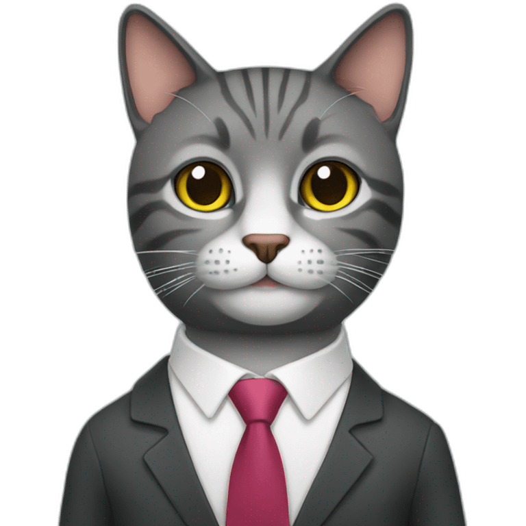 business-cat emoji