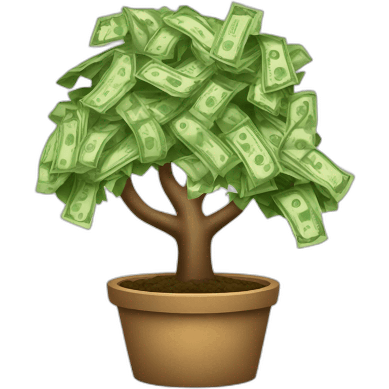 Money tree emoji