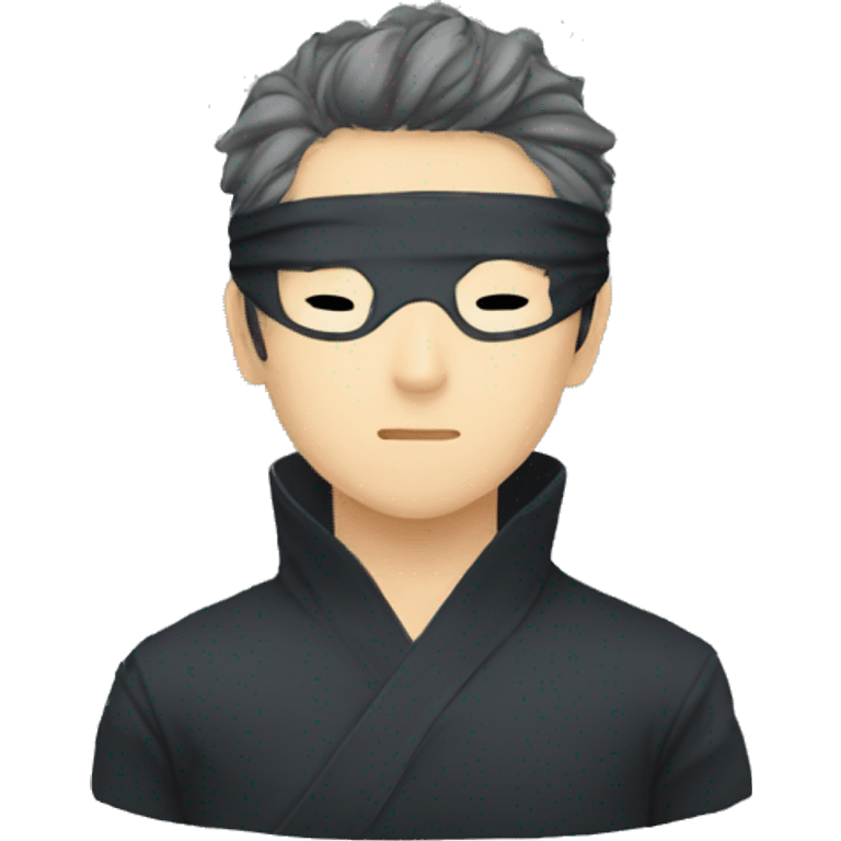 Satoru gojo blindfold emoji