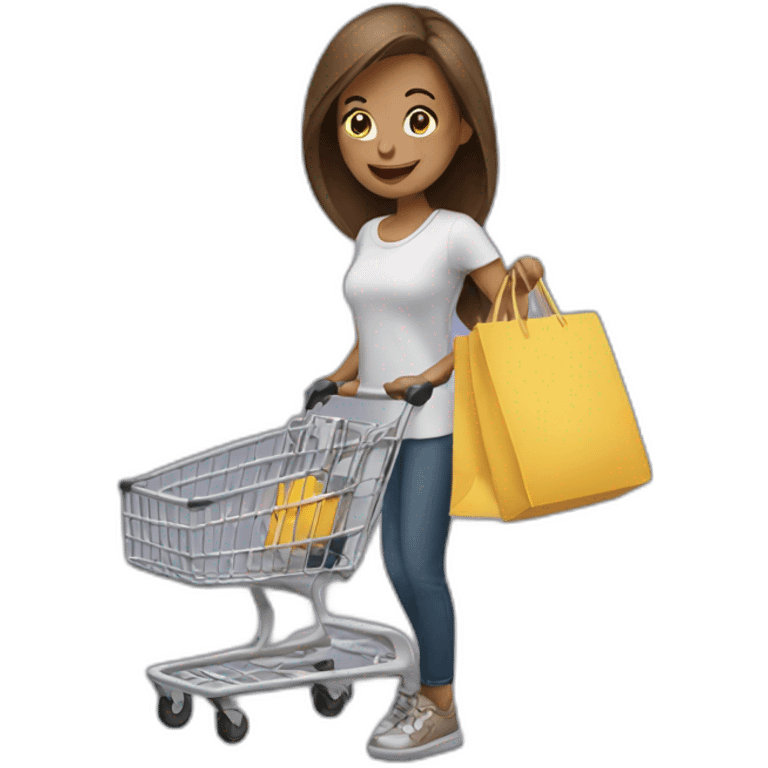 shopper addict emoji