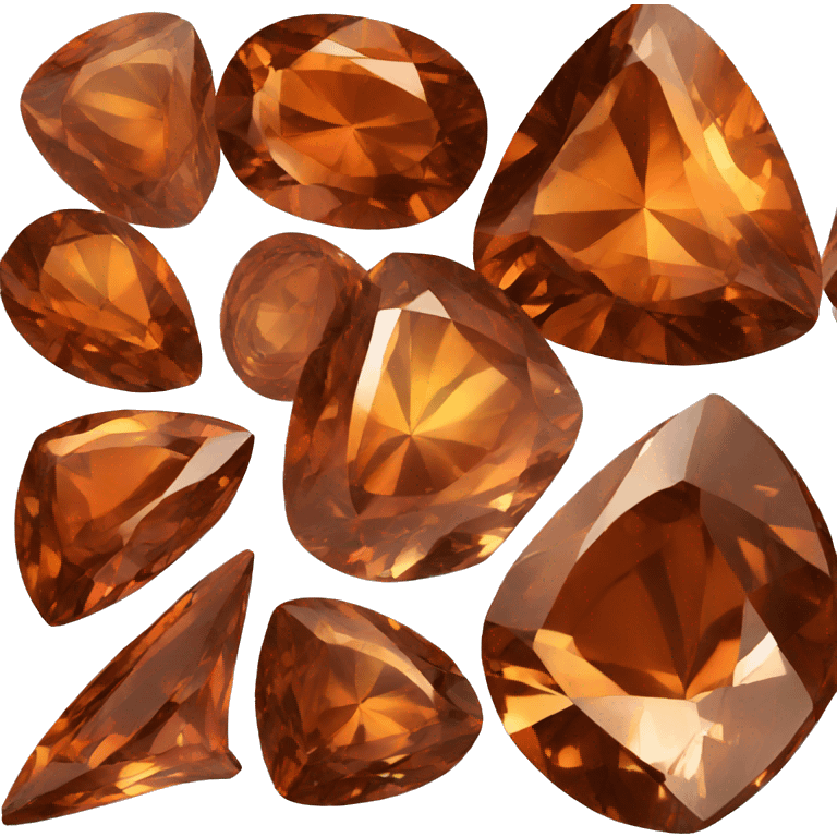 brown zircon gem emoji