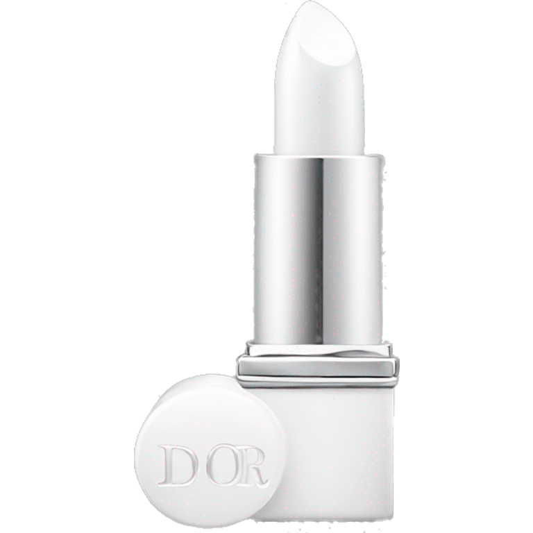 White Dior lipstick  emoji