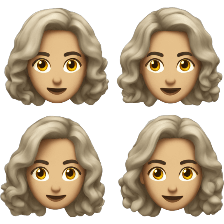 Uma agente virtual chamada Maia. Analista de cobrança emoji