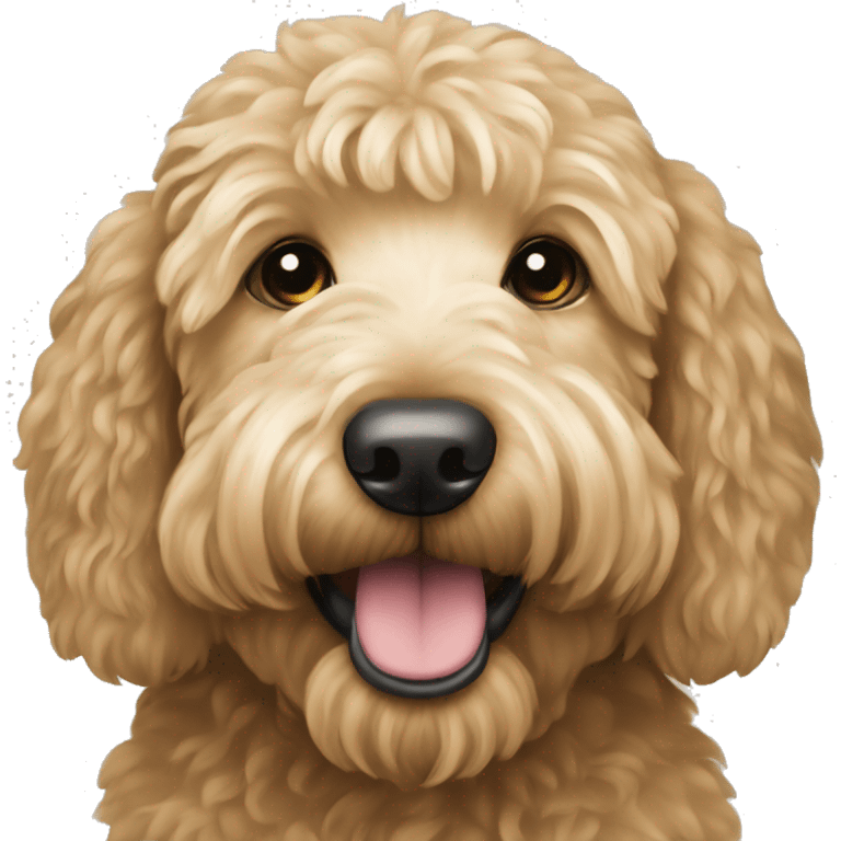 Goldendoodle emoji