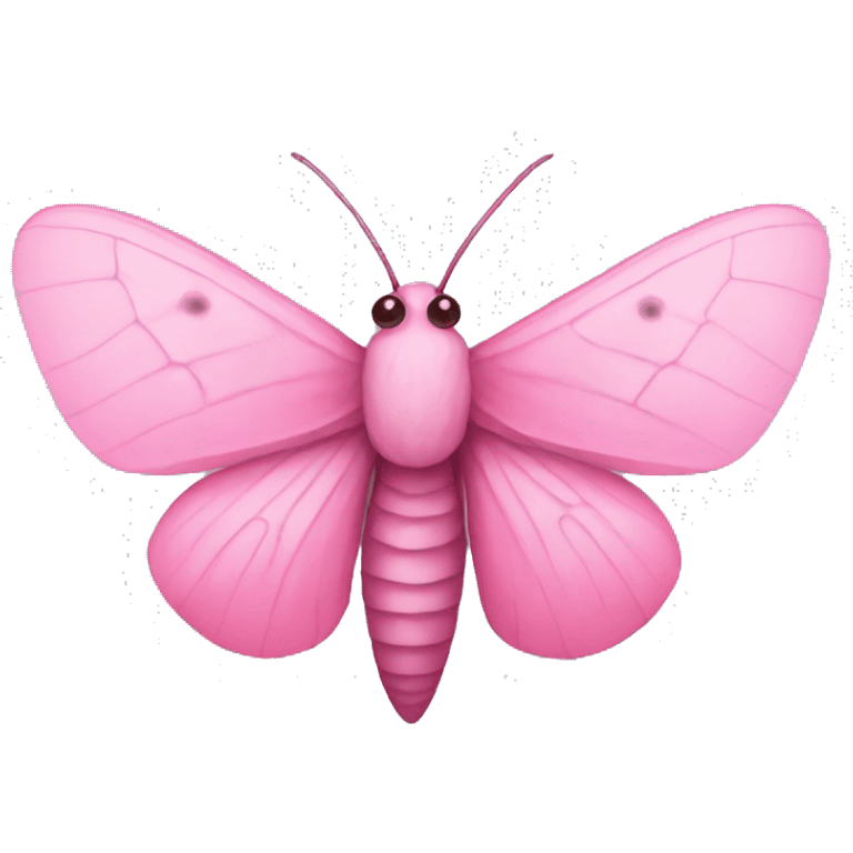 Pink Moth emoji