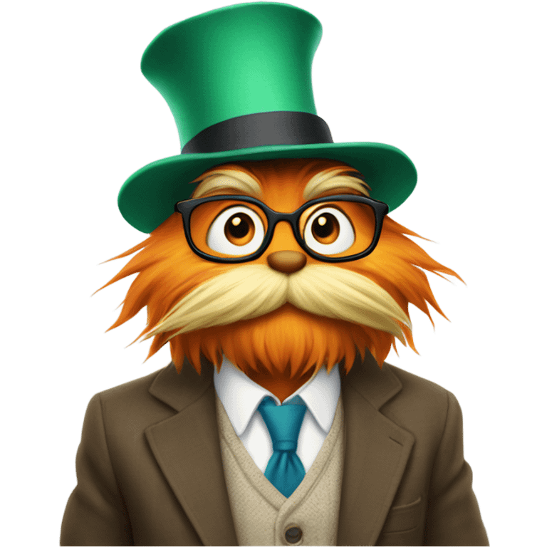 Preppy Lorax  emoji