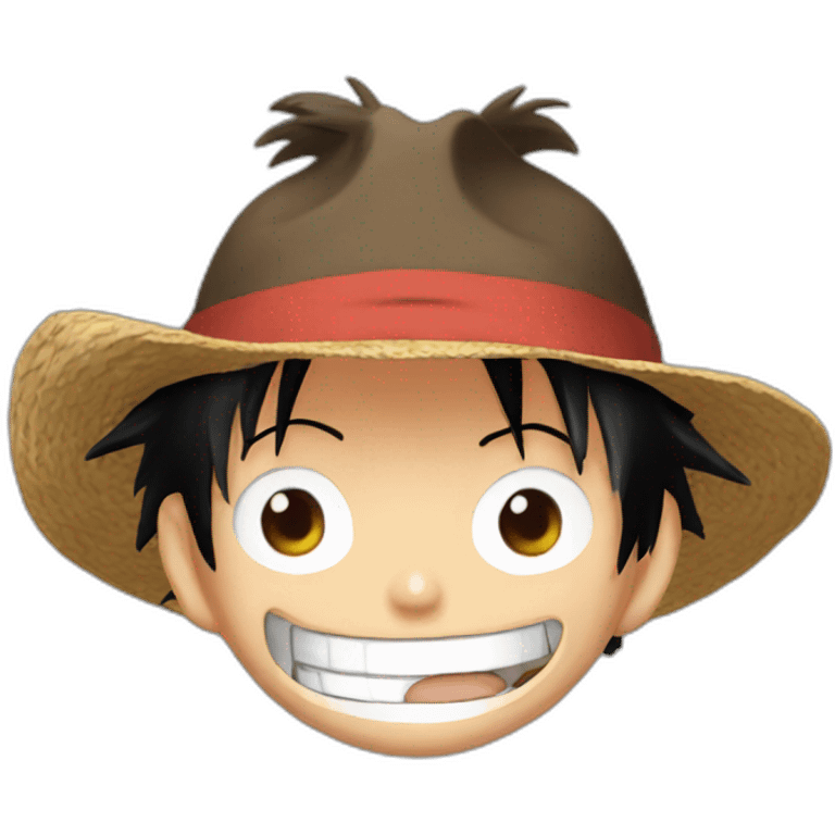 Monkey d luffy emoji