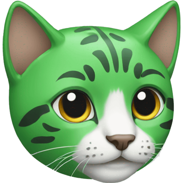 Cat Green emoji