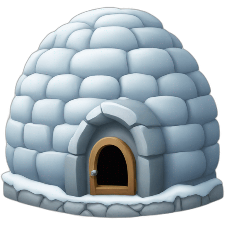 igloo think sign emoji