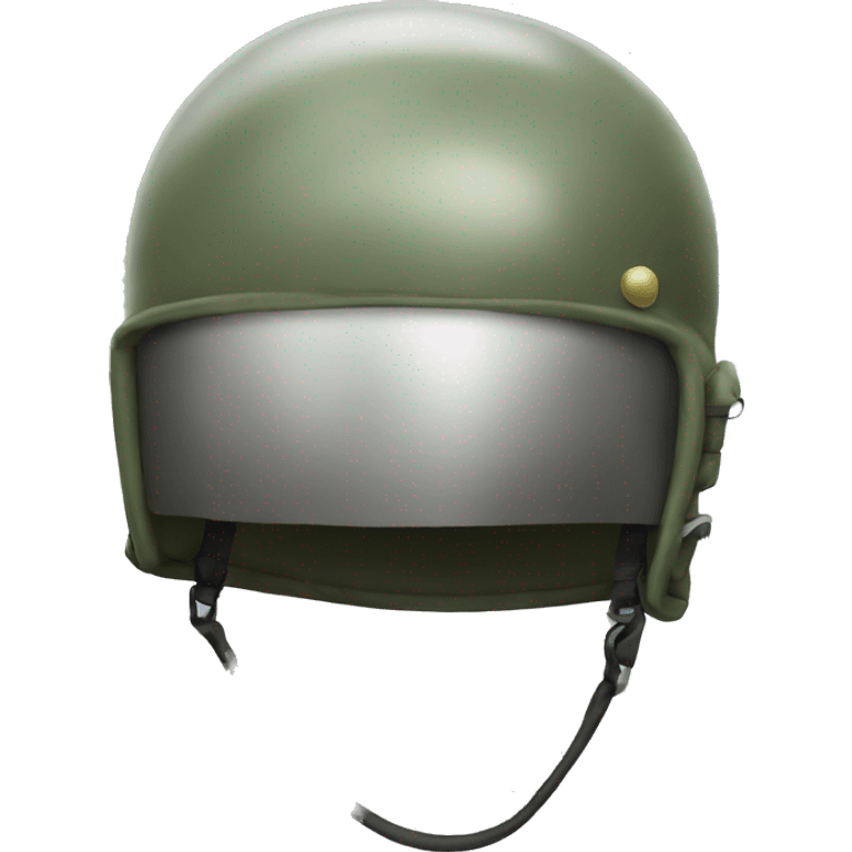 Parachute helmet emoji