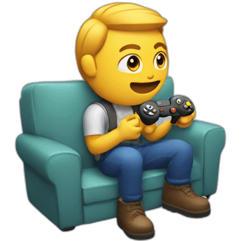 playing video games emoji