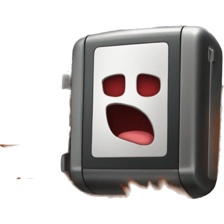 exploding pager emoji