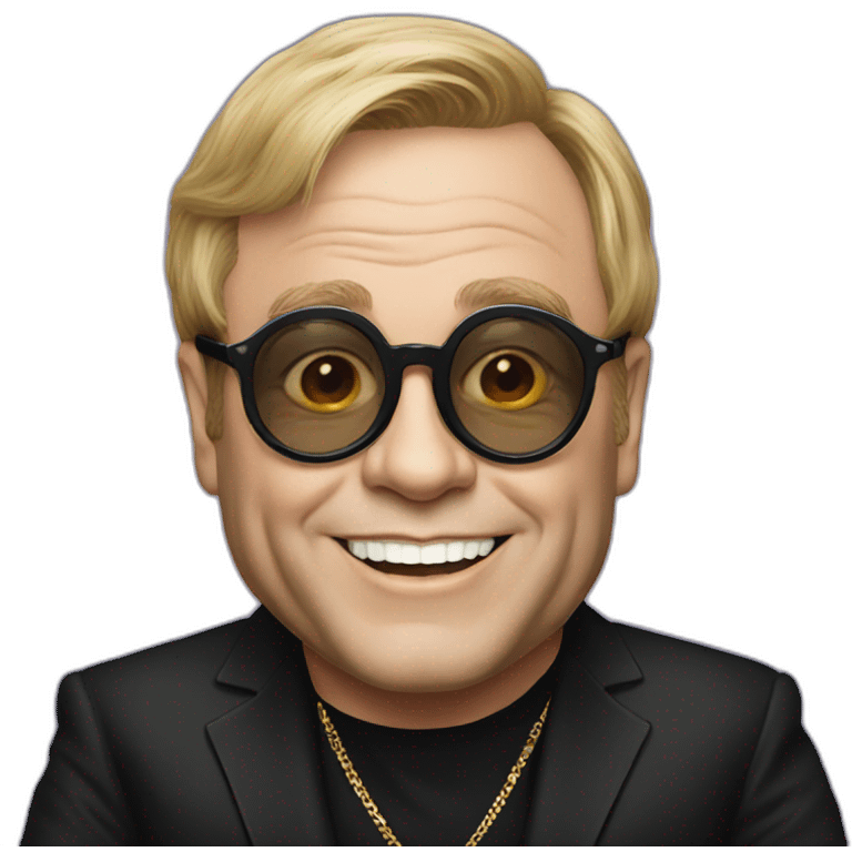 Elton john emoji