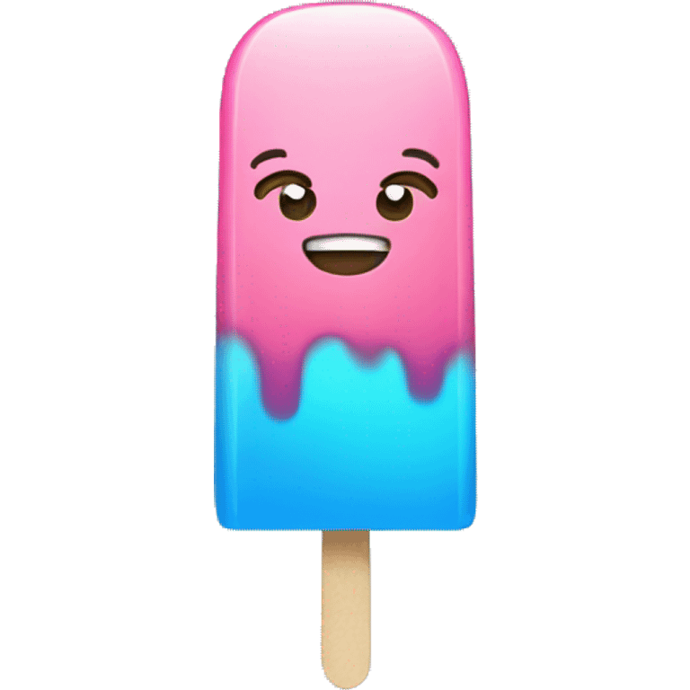 Blue popsicle  emoji