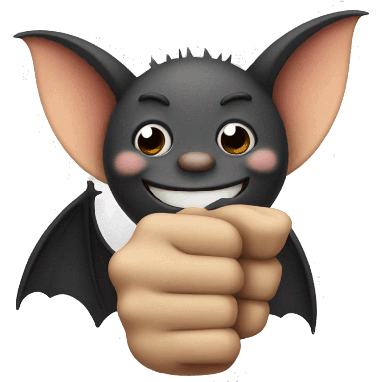 Bat thumbs up emoji