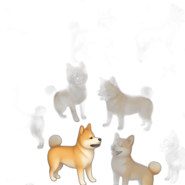 Shiba inu dog emoji