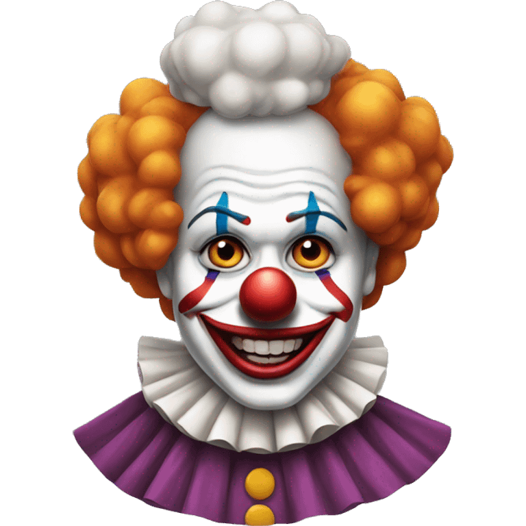 Sweet art the clown  emoji