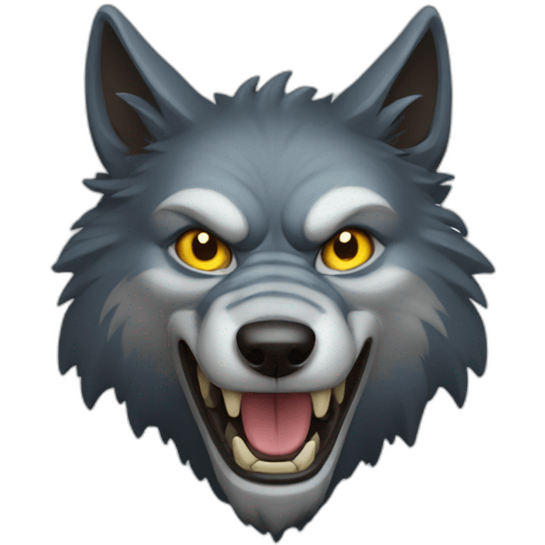 Loup garou emoji