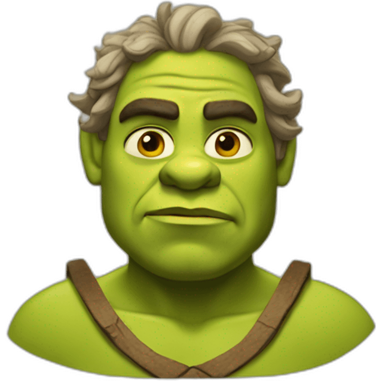 shrek as a greek god emoji