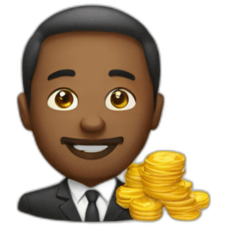 get rich emoji