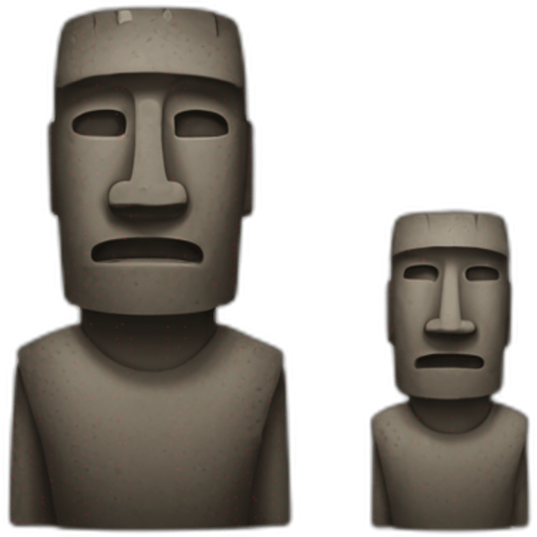 Moai emoji