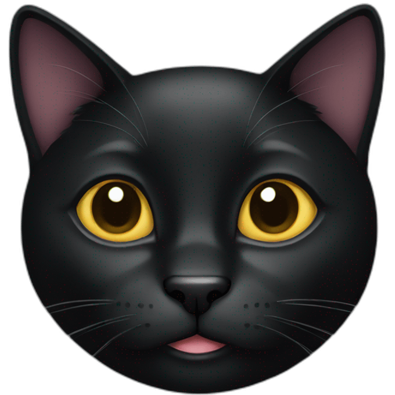 Black cat  emoji