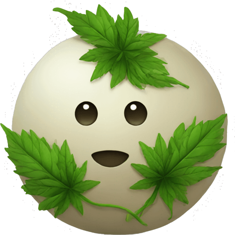 weed ball emoji