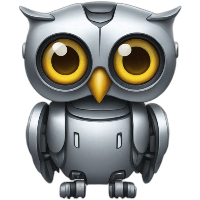 Robot Owl emoji