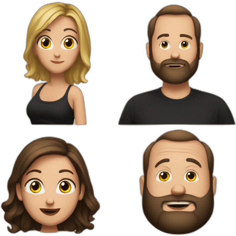 Tom Segura and Christina emoji