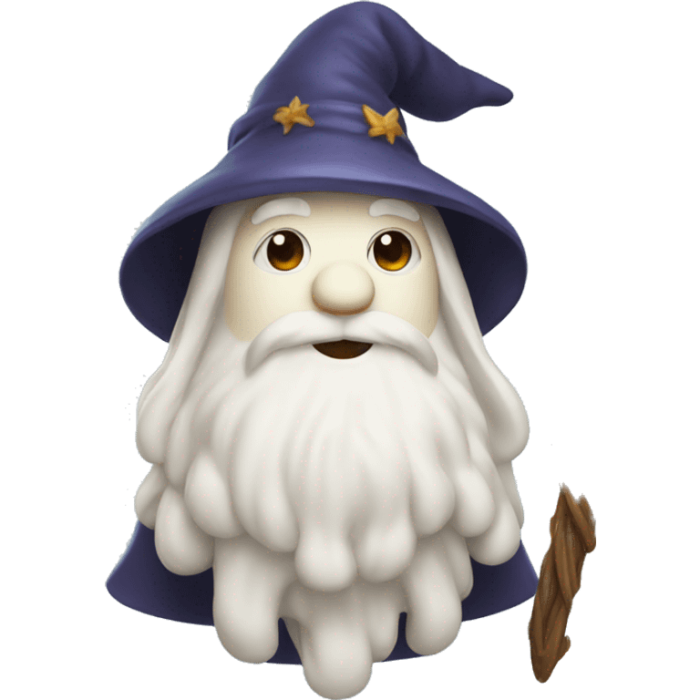 wizard marshmallow emoji