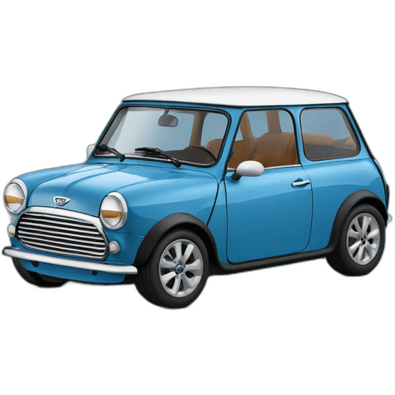 Blue Mini Cooper emoji