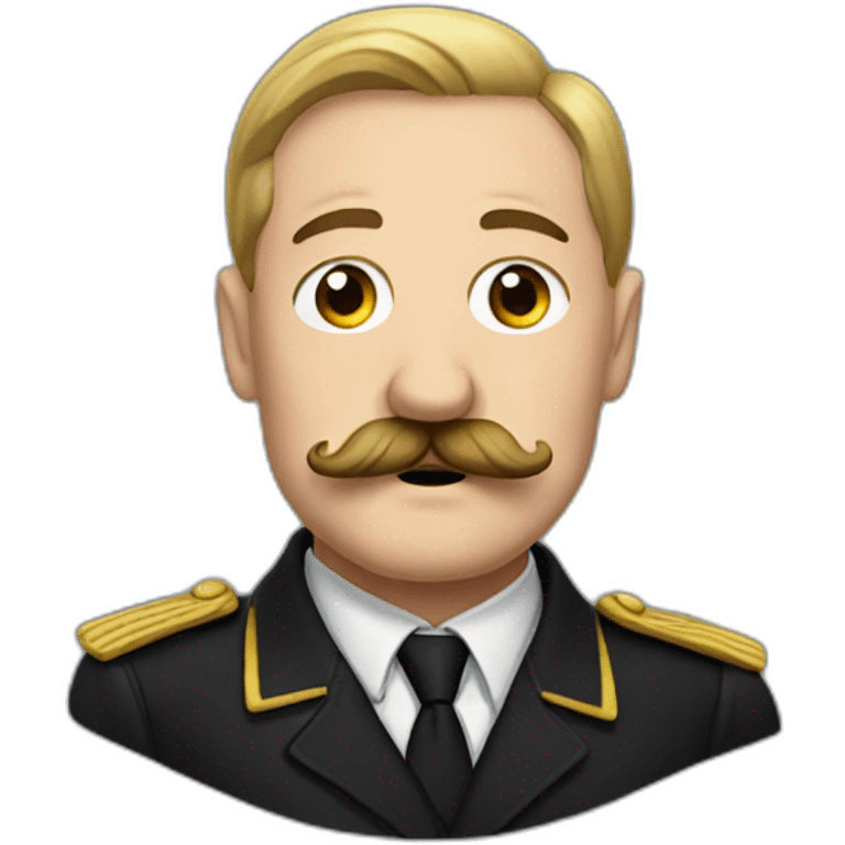 Adolf With mustache emoji