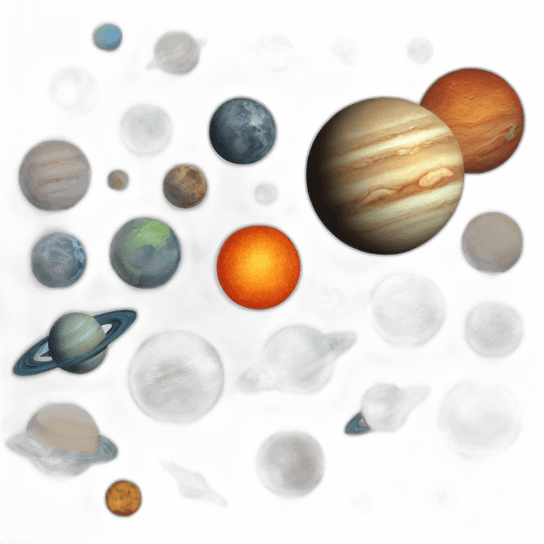 Planets emoji