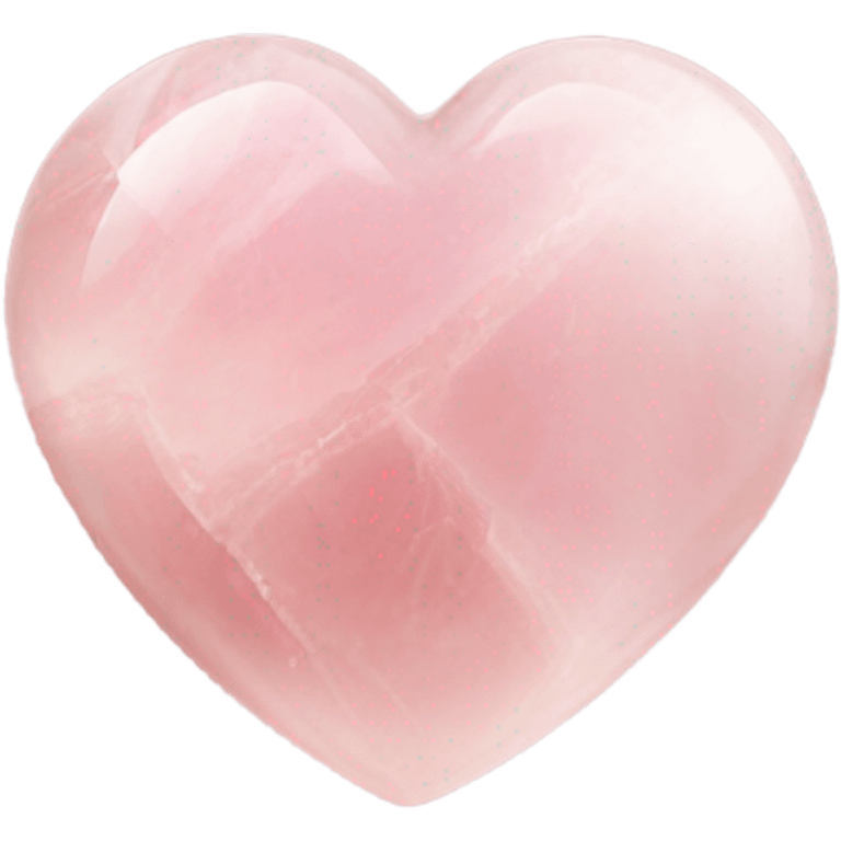 rose quartz heart  emoji