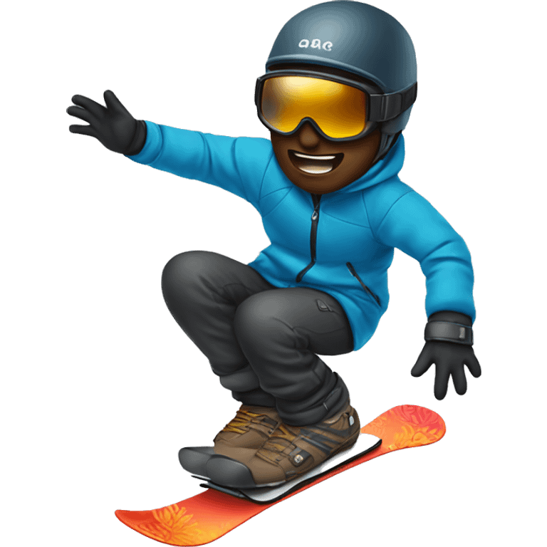 🧞‍♂️ do snowboard emoji