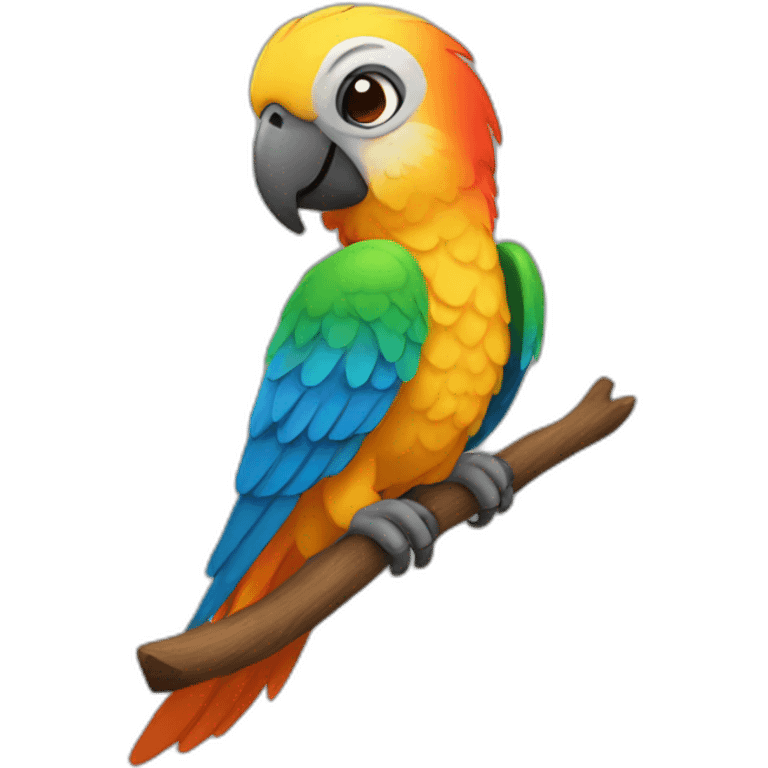 parrot is a teacher emoji