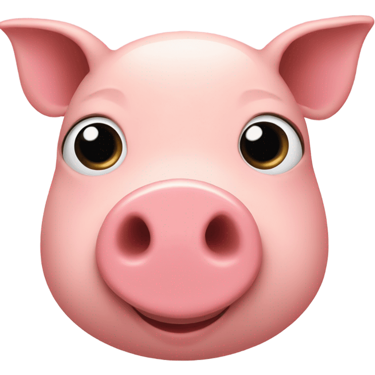 pig face emoji