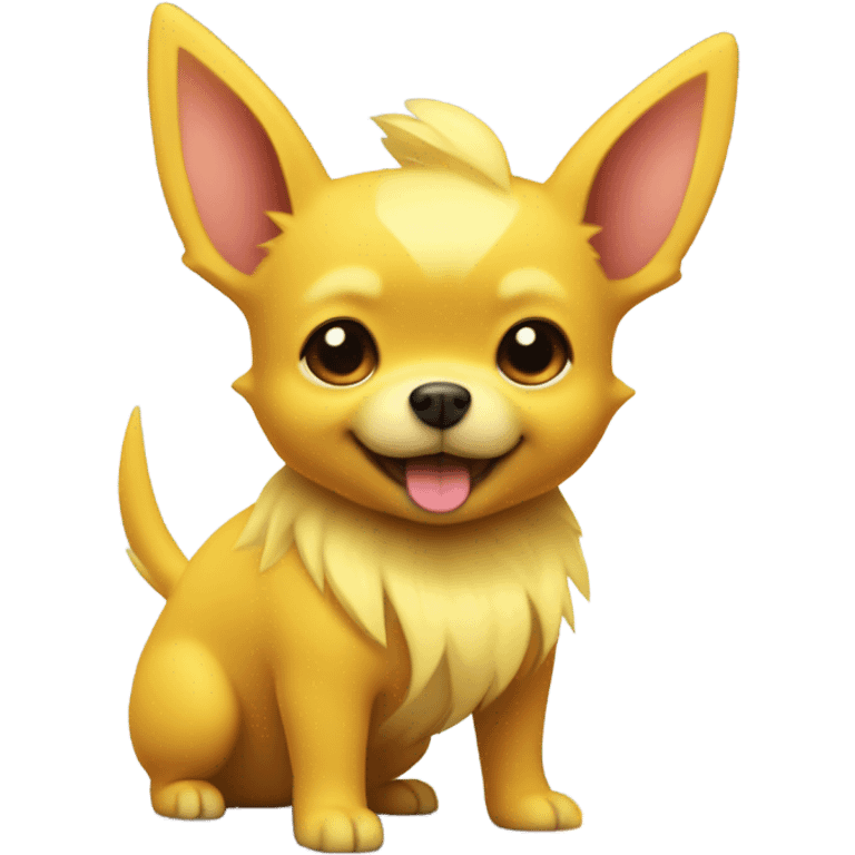 pikachu dog emoji