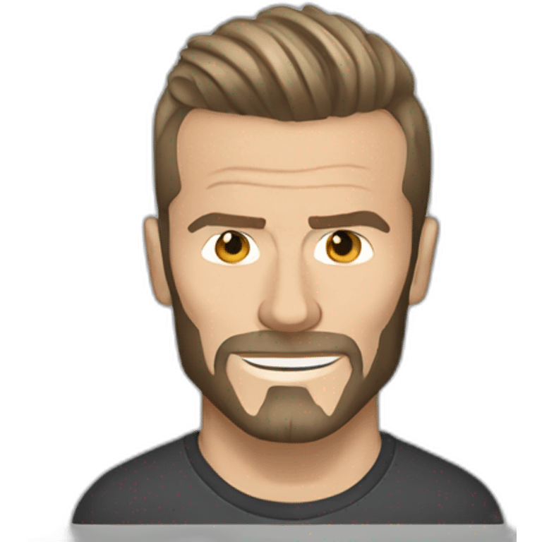 David beckham emoji