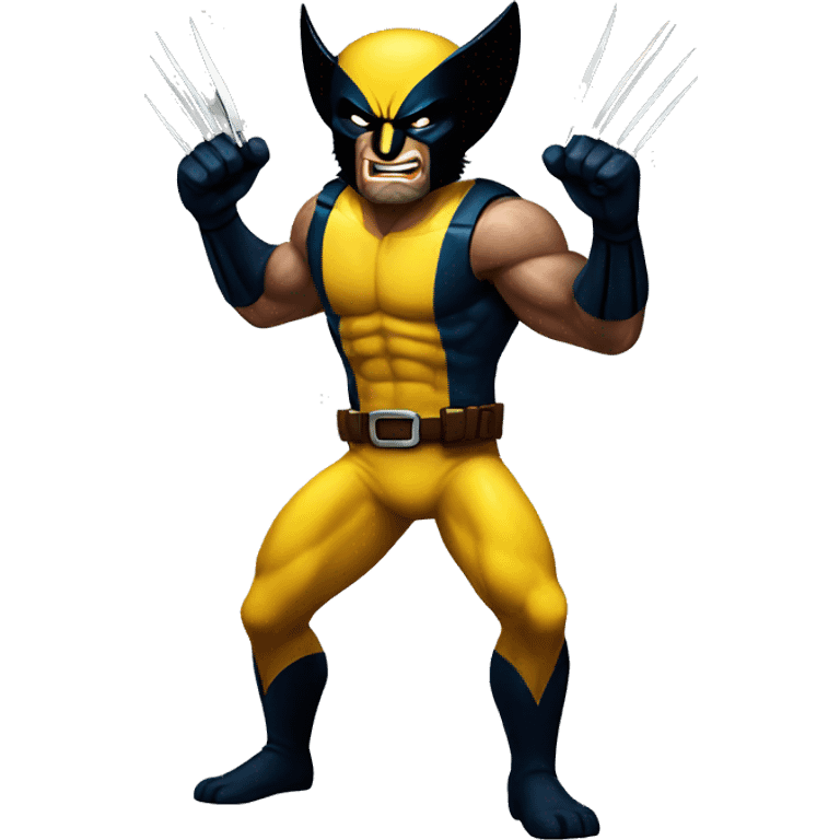 full body wolverine emoji